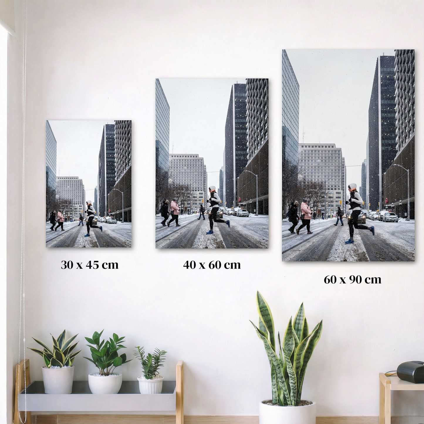Gepersonaliseerde canvasprint – Klassiek en krachtig