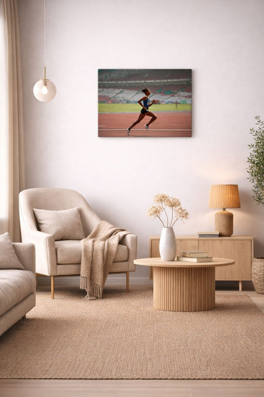 Gepersonaliseerde canvasprint – Klassiek en krachtig