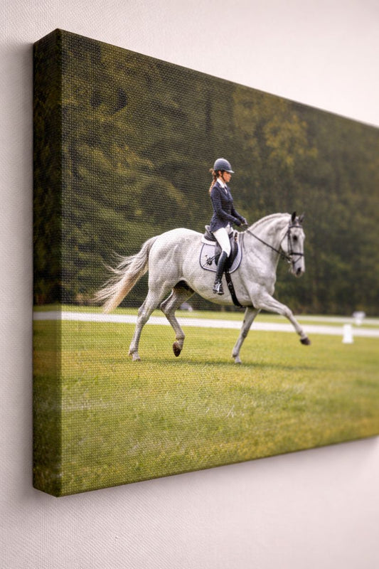 Gepersonaliseerde canvasprint – Klassiek en krachtig